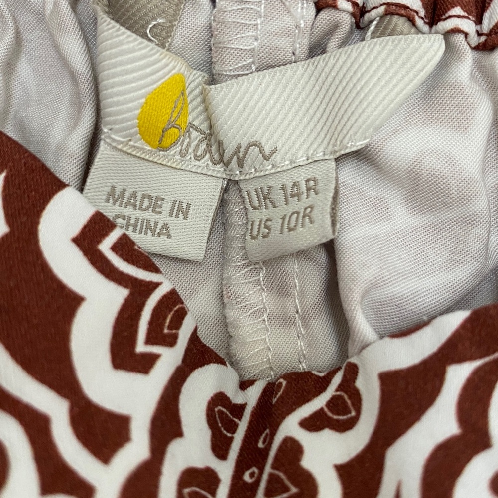 Boden Paisley Pants - Picture 4 of 5